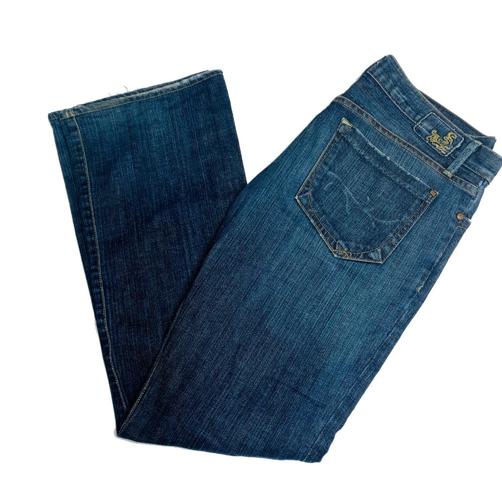 Goldsign Jeans Womens Size 29 Stretch Wide Leg